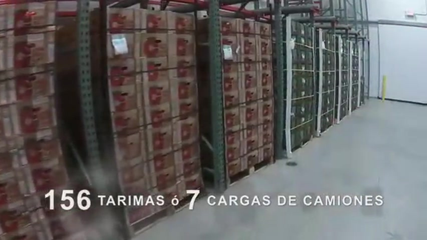Protege tus productos con nuestras bodegas refrigeradas en la Nueva Central de Abastos de San Antonio Texas